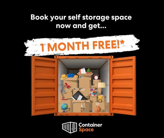 Container Space self storage 1 month free